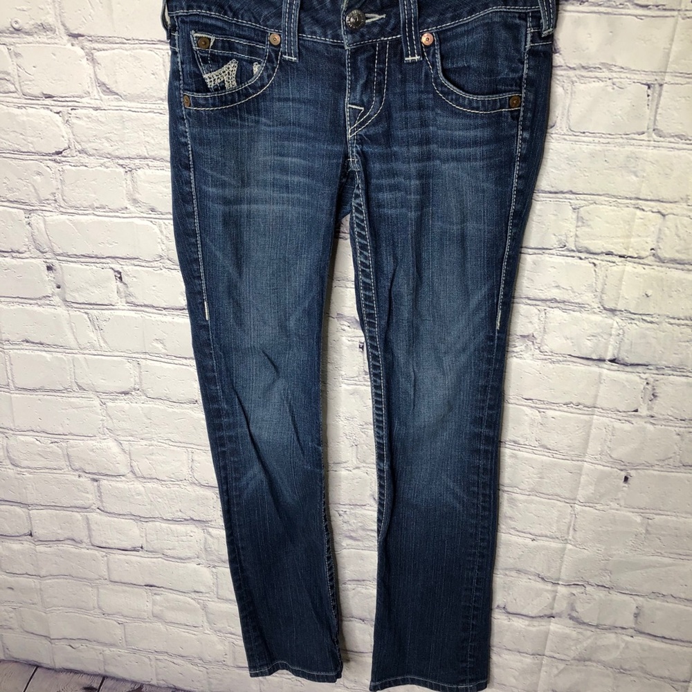 True Religion Johnny Straight Leg Jeans Size 26